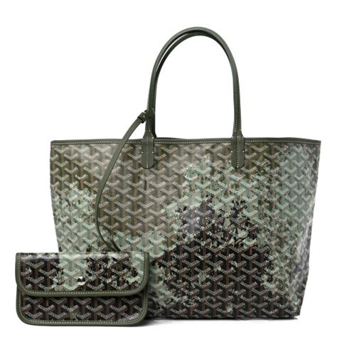 goyard canopee|GOYARD Goyardine Saint Louis Canopée PM Khaki.